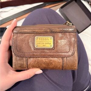 Fossil Leather Wallet
